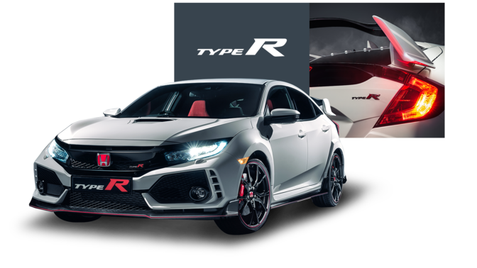 Honda Civic Type R prototype.