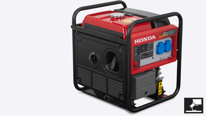 Detailný pohľad na generátor Endurance high-tech.