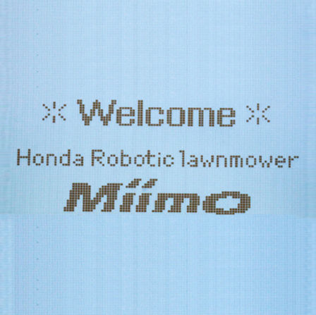 Priblížený pohľad na obrazovku modelu Honda Miimo.