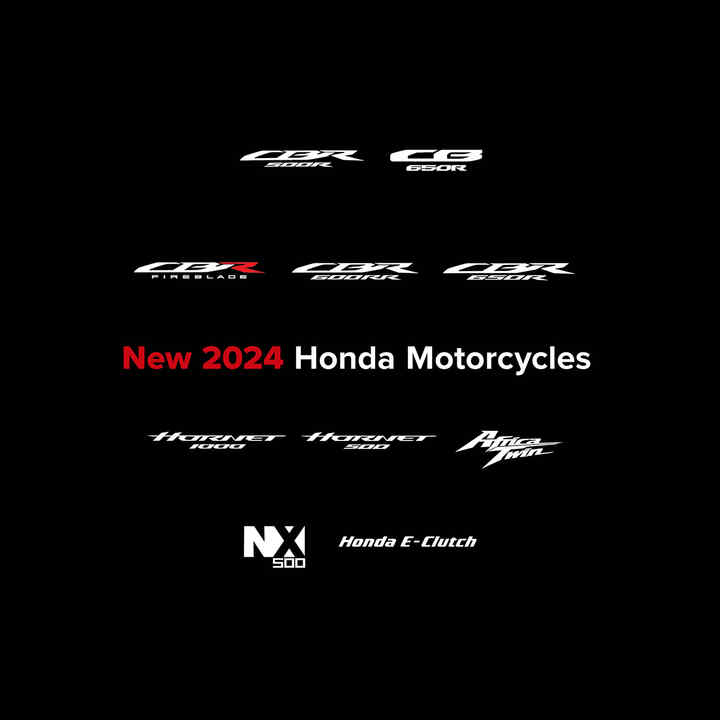 Sortiment motocyklov Honda