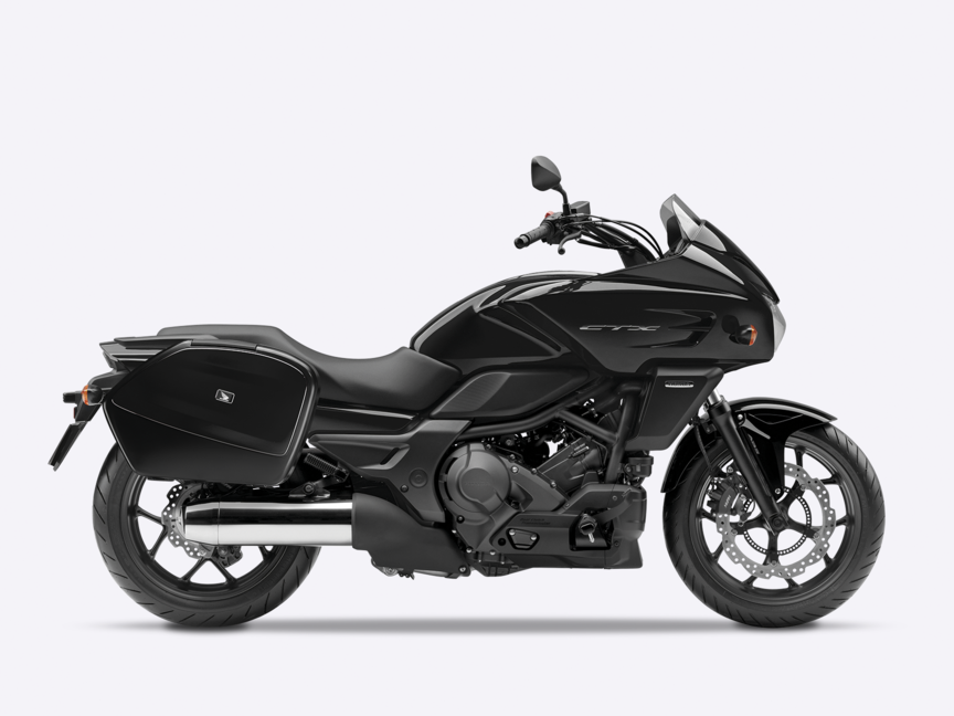 Tourer, CTX700, štúdiový záber, Darkness Black Metallic, zboku