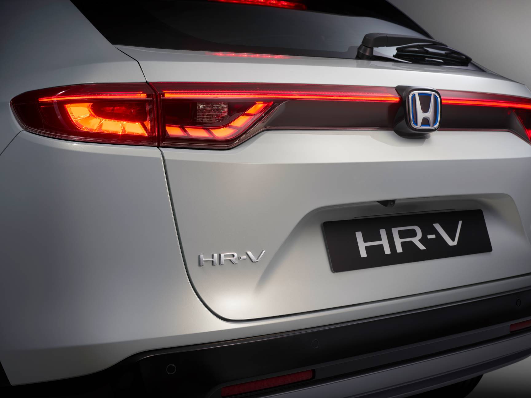 Trojštvrťový detailný záver na zadnú časť modelu Honda HR-V 