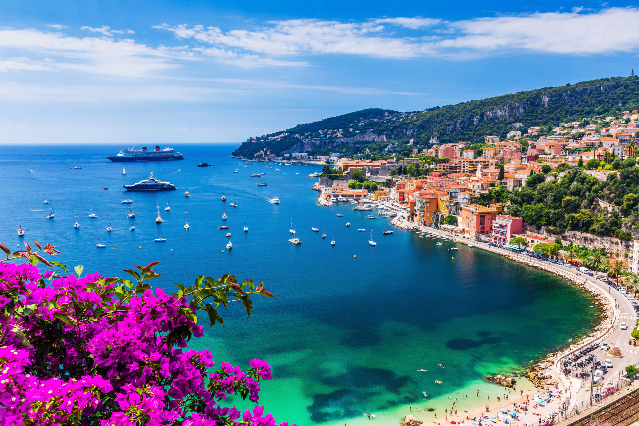 Villefranche sur Mer na Francúzskej riviére