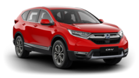 Predný trojštvrťový pohľad na model Honda CR-V