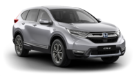 Predný trojštvrťový pohľad na model Honda CR-V