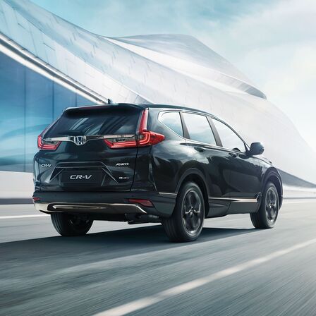 Zadný trojštvrťový záver na model Honda CR-V Hybrid Sport Line