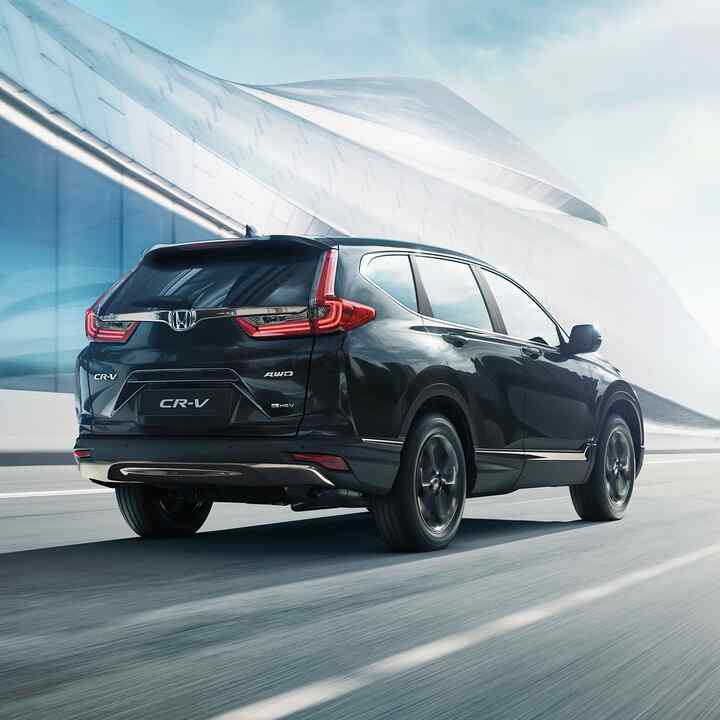 Zadný trojštvrťový záver na model Honda CR-V Hybrid Sport Line