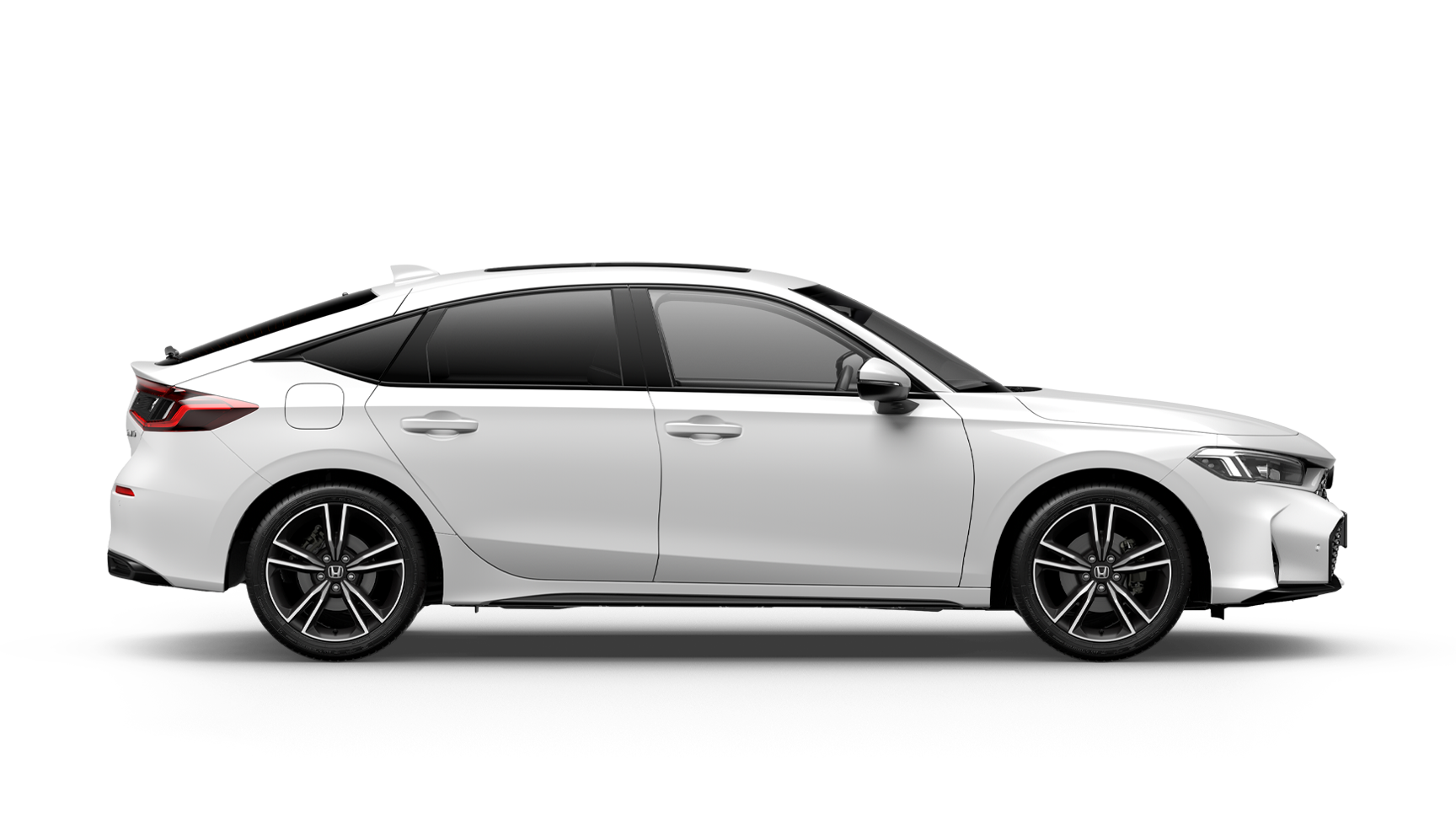 Honda Civic Hybrid front facing three quarter