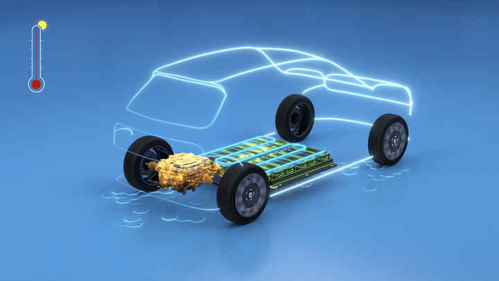 Still from Honda video to show stability and handling.