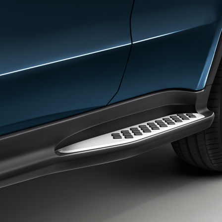 Close up of Honda HR-V door sill.