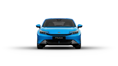 Pohľad spredu na model Honda Prelude Hybrid