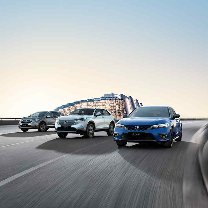 Ponuka full hybridov Honda e:HEV