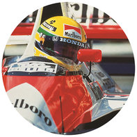 Senna v&nbsp;pretek&aacute;rskom automobile Honda Formula 1.