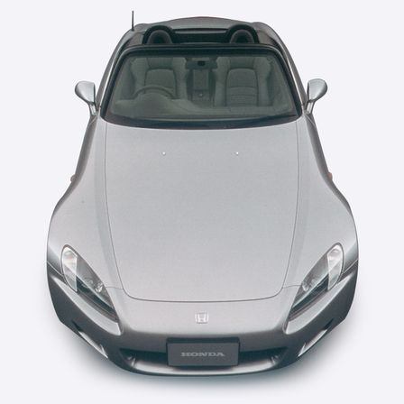 Leteck&yacute; troj&scaron;tvrťov&yacute; z&aacute;ber na Hondu S2000.