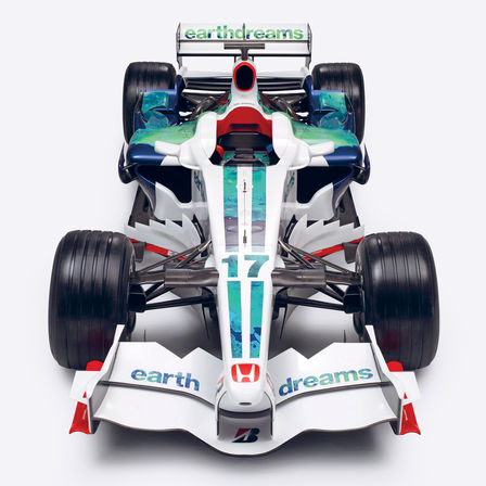 V&yacute;rez automobilu Honda Earth Dreams Formula One.
