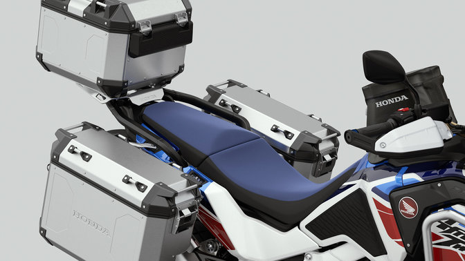 Hliníkové bočné kufre modelu Honda Africa Twin Adventure Sports
