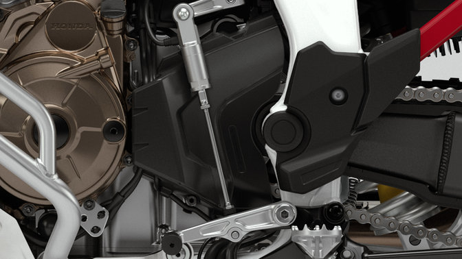 Systém rýchleho radenia motocykla Honda Africa Twin