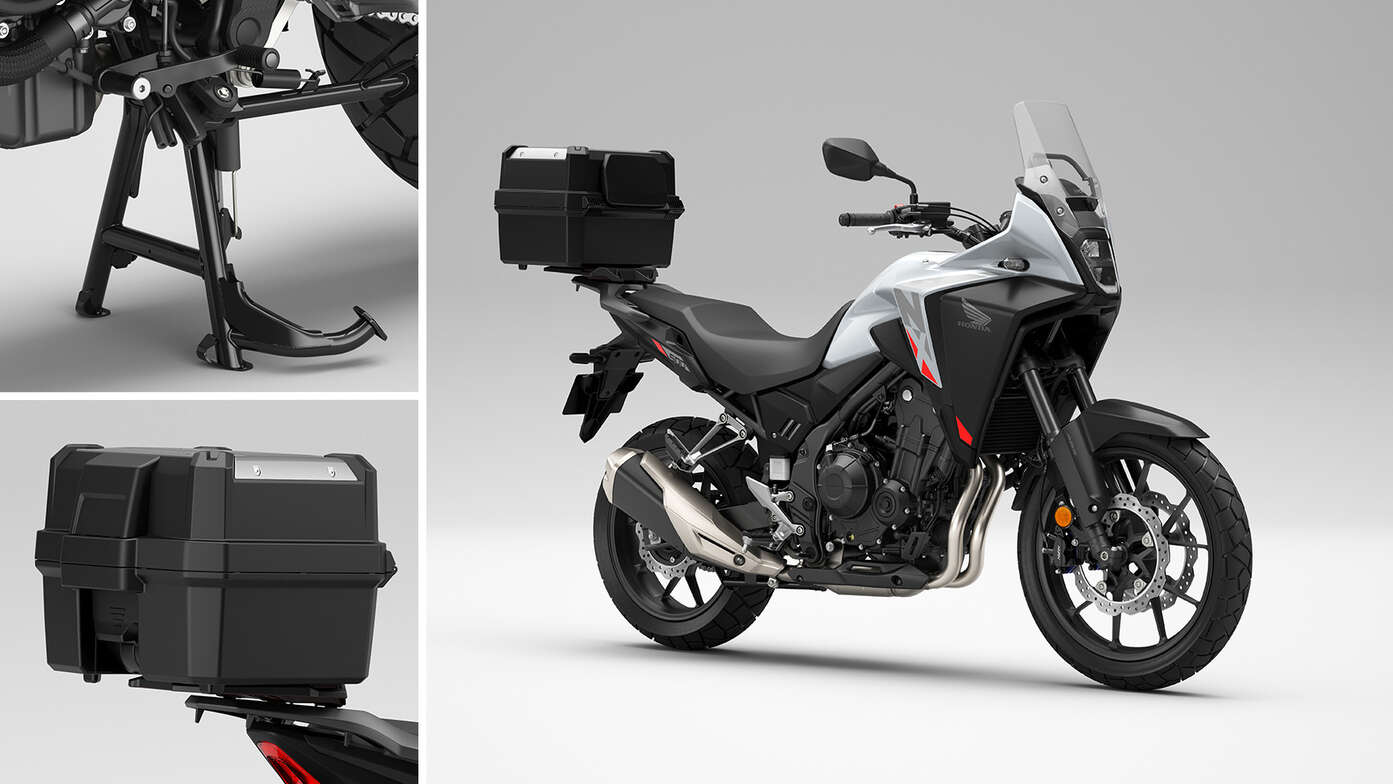 Honda NX500 s balíkom Urban Pack