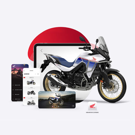 Aplikácia Honda Motorcycles Experience s modelom XL750 Transalp