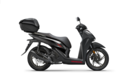 SH125i Smart Topbox 2024 Matte Coal Black Metallic Sport