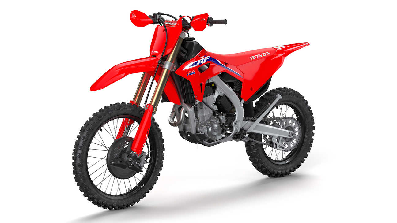 CRF450RX, ľavá strana, štúdiový záber