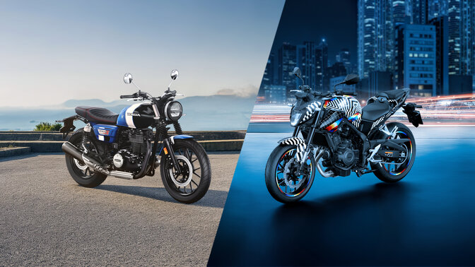 Prispôsobené motocykle pre CB500 Hornet a GB350S