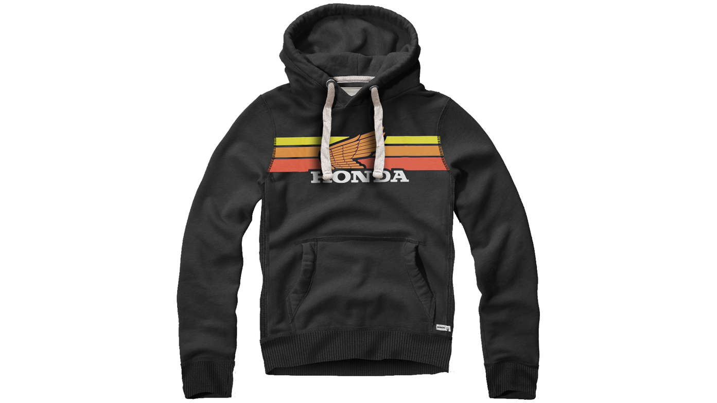 Klasická mikina s kapucňou Sunset Honda. 