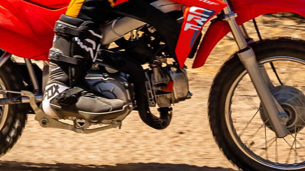 CRF110F – štvortaktný motor s objemom 109 cm3