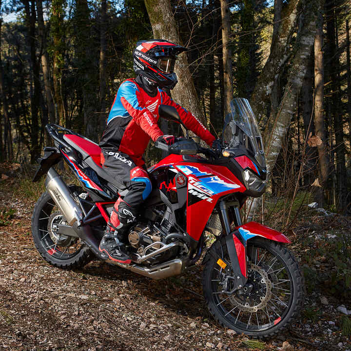 CRF1100 Africa Twin with SC Project Muffler off road