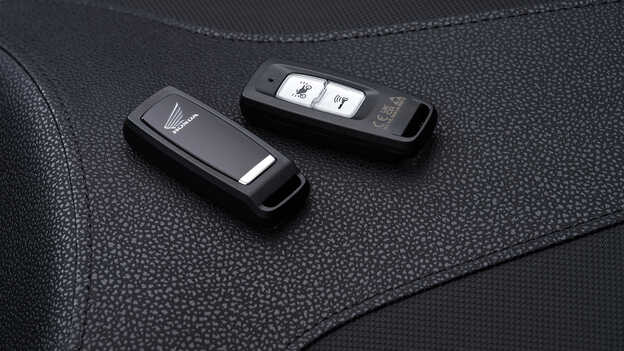 Honda Forza 125 – inteligentný kľúč Smart Key.