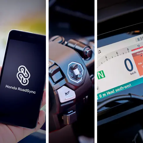 CBR650R – pripojenie smartfónu pomocou aplikácie Honda RoadSync
