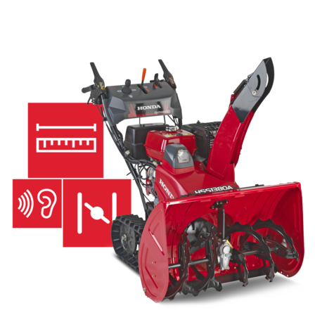 Obrázok technických údajov snehových fréz.