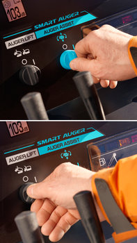 ruka na snehovej fr&eacute;ze